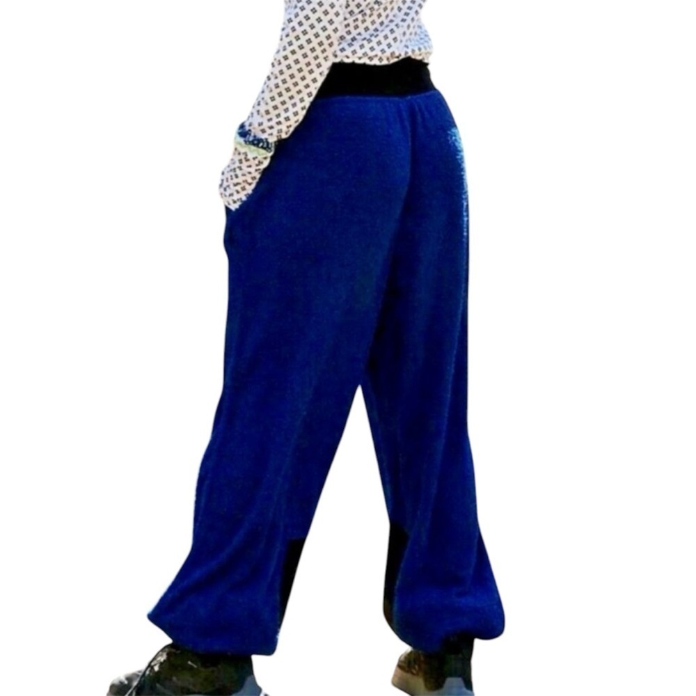 FP Movement by Free People Cuddle Up Pants NWT Size S Prep School Blue - Picture 4 of 13